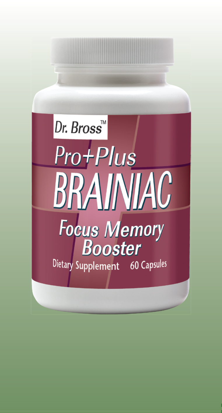 PRO+PLUS BRAINIAC Vitamins to Support the Brain PRO+PLUS BRAINIAC Vitamins to Support the Brain